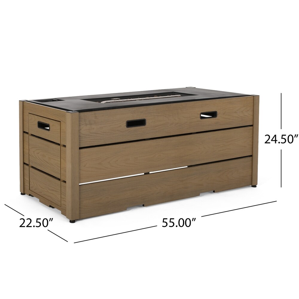 Archie Outdoor Composite Wood 55\