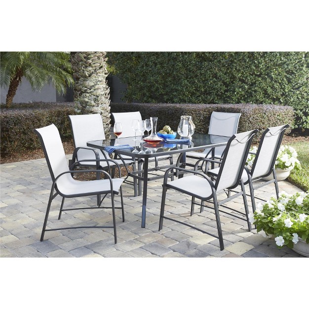 Cosco Outdoor Living Paloma Steel Patio Dining Chairs