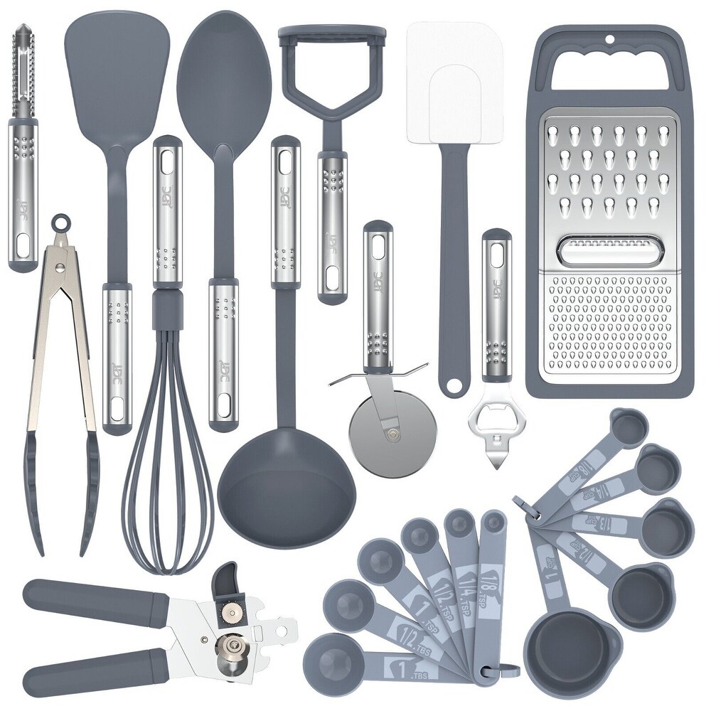 23 Pcs Heat Resistant Stainless Steel Kitchen Utensil Set