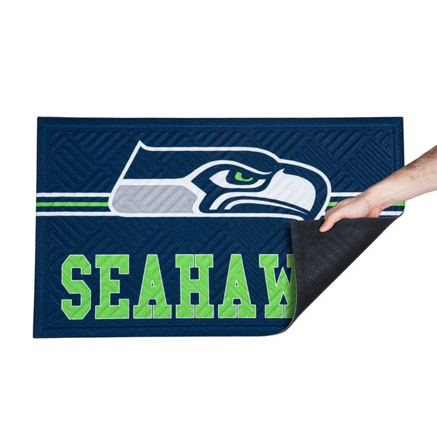 Embossed Mat Cross Hatch Seattle Seahawks