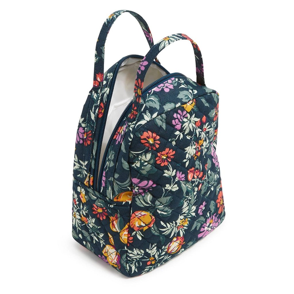 Vera Bradley  Lunch Bunch Bag in Fresh-Cut Floral Green