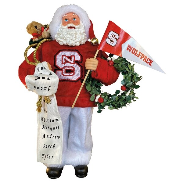 12 North Carolina State Proud Santa