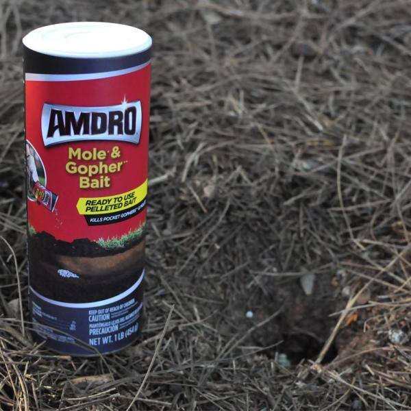 AMDRO 1 lb. Mole and Gopher Killer Bait 100510486