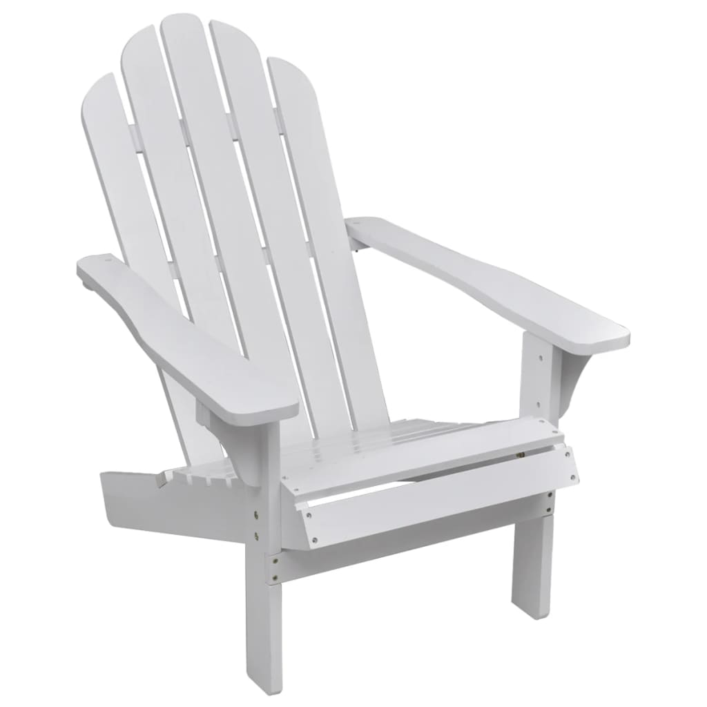 Garden Chair Wood White