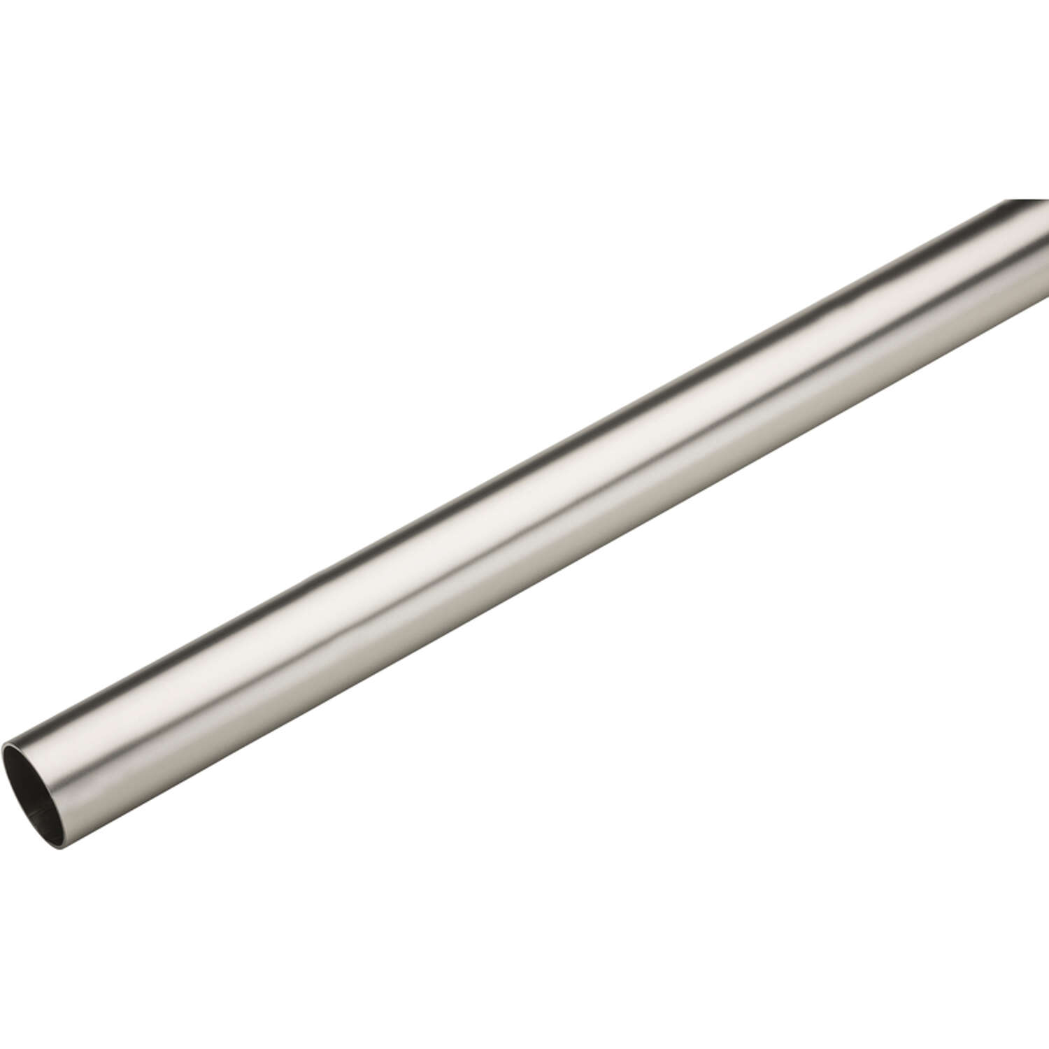 National Hardware 72 in. L X 1.32 in. D Satin Nickel Steel Heavy Duty Closet Rod