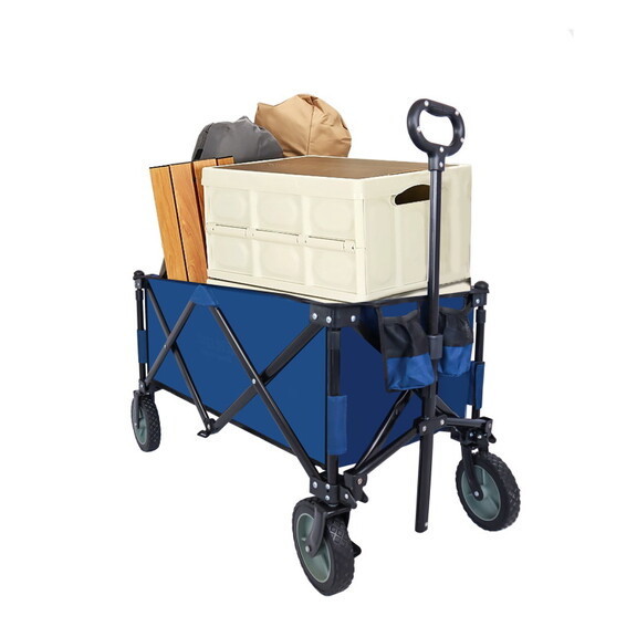 Utility Collapsible Folding Wagon Cart Heavy Duty ...