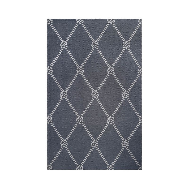 Superior Coastal Diamond Indoor/Outdoor Area Rug