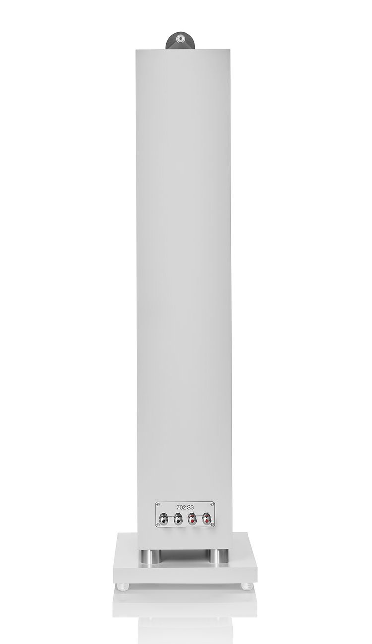 Bowers and Wilkins 700 Series 702 S3 Satin White 3-Way Floorstanding Speaker (Each)