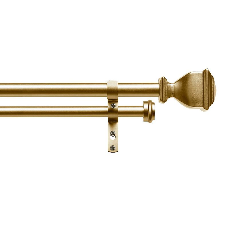 Exclusive Home Napoleon Double Curtain Rod