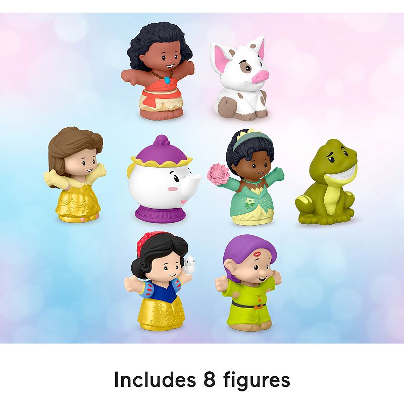 Disney Princess Little People Story Duos 8-Pack Figures by Fisher-Price