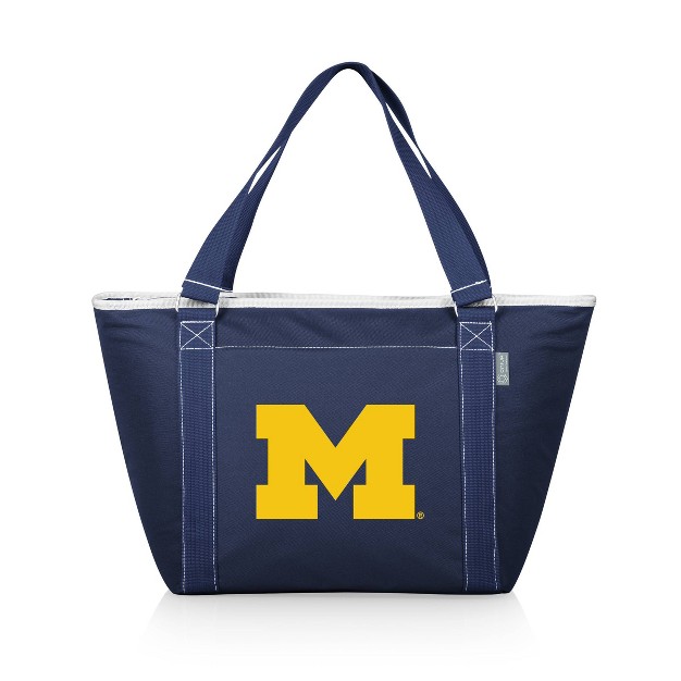 Ncaa Michigan Wolverines Topanga Cooler Tote Bag Blue 19qt