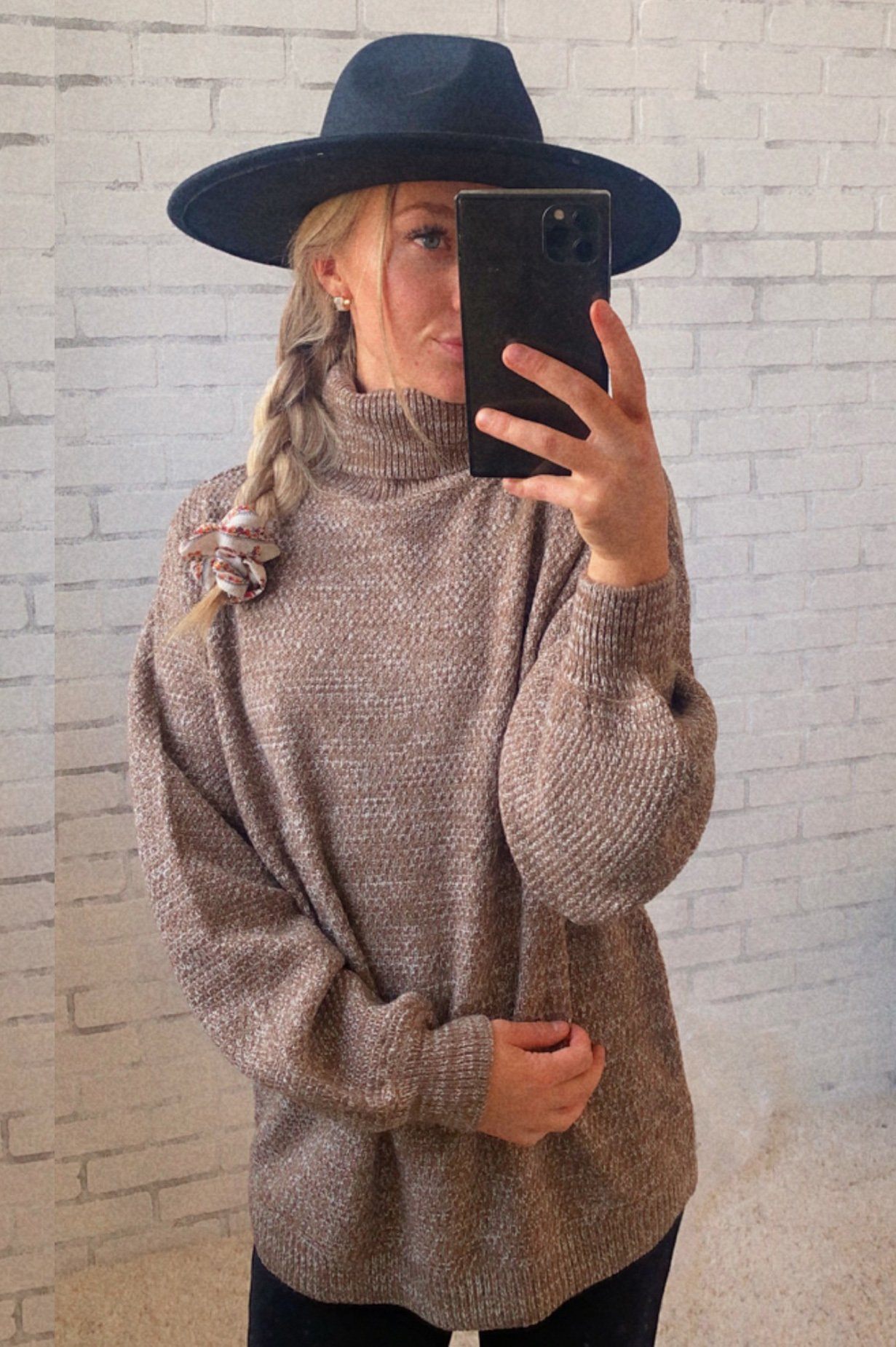 My Sweetheart Modest Turtleneck Sweater