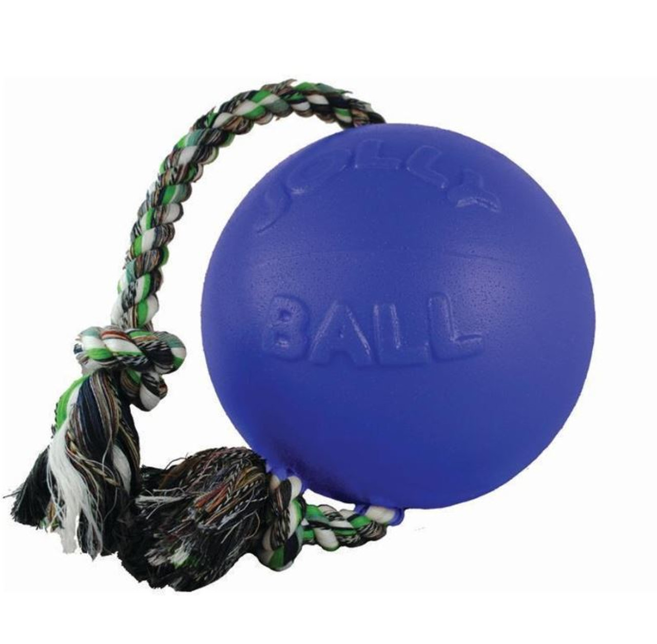 Jolly Pets Blue Romp-n-Roll Dog Toy