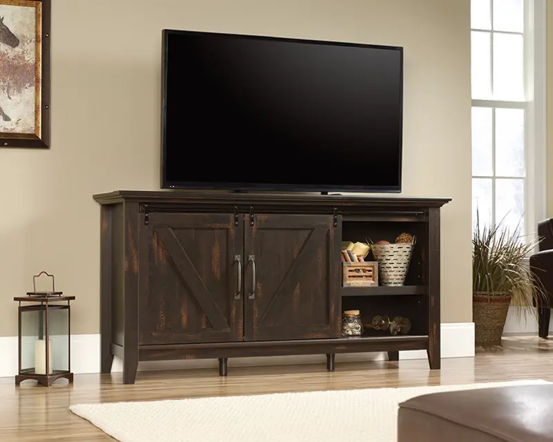 Dakota Pass Dark Pine 66 TV Stand