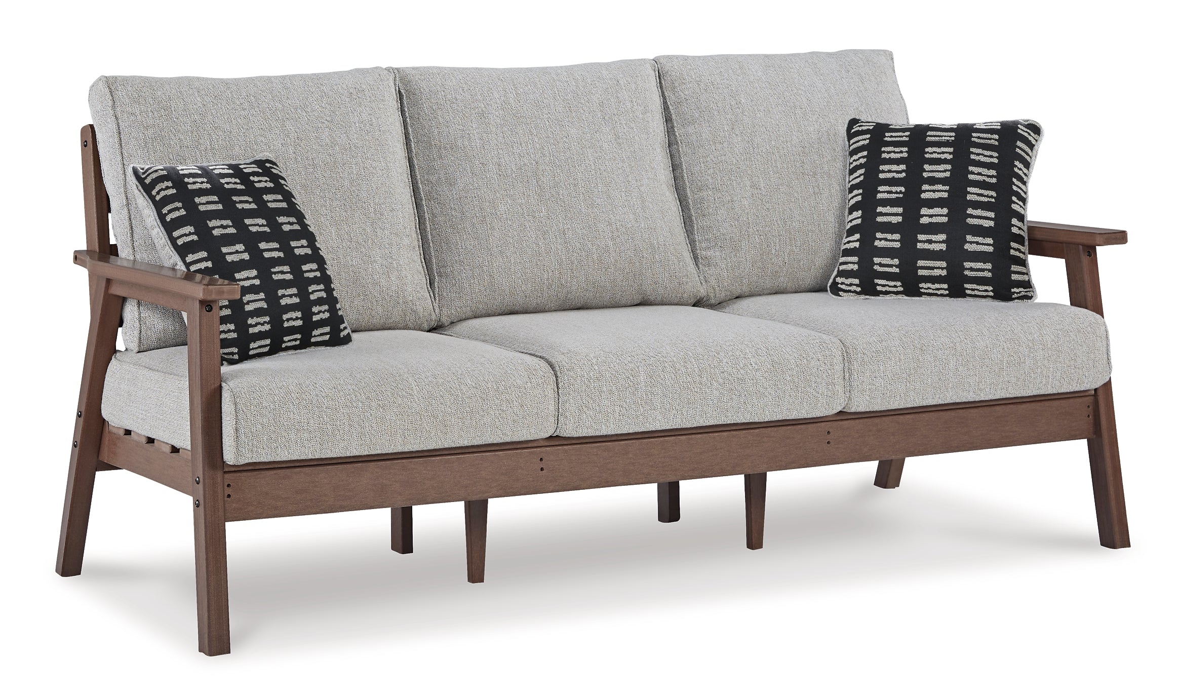 Emmeline Outdoor Sofa with 2 Lounge Chairs