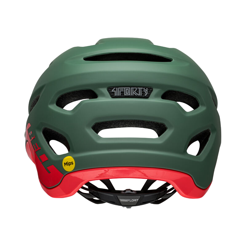 Bell 4Forty MIPS MTB Helmet - Matt Gloss Dark Green-Infrared