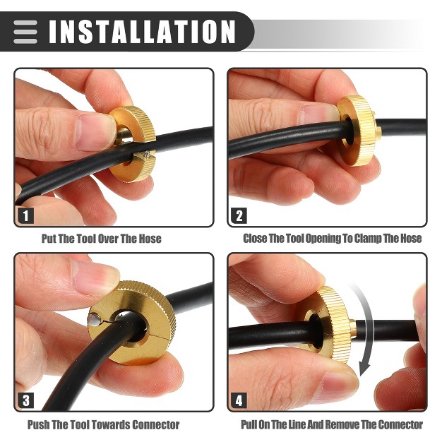 Unique Bargains 3 8 Oil Fuel Line Transmissions Radiators Oil Cooler Lines Disconnect Tool 22930