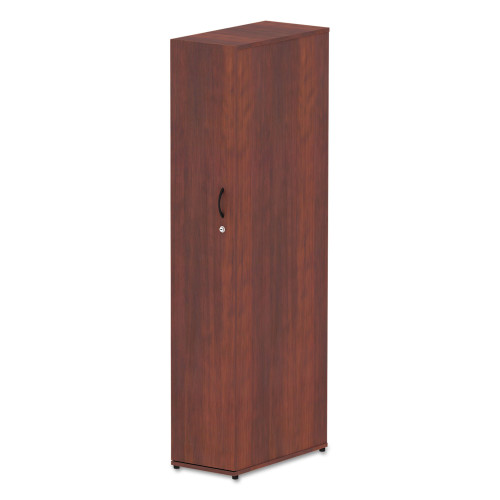 Alera Valencia Series Wardrobe， 11.88w x 22.78d x 65h， Medium Cherry (VA621224MC)