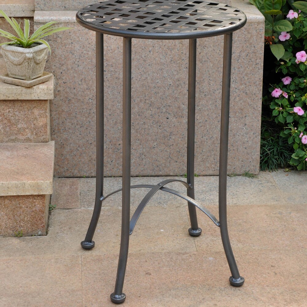 International Caravan Mandalay 16 inch Patio Side Table