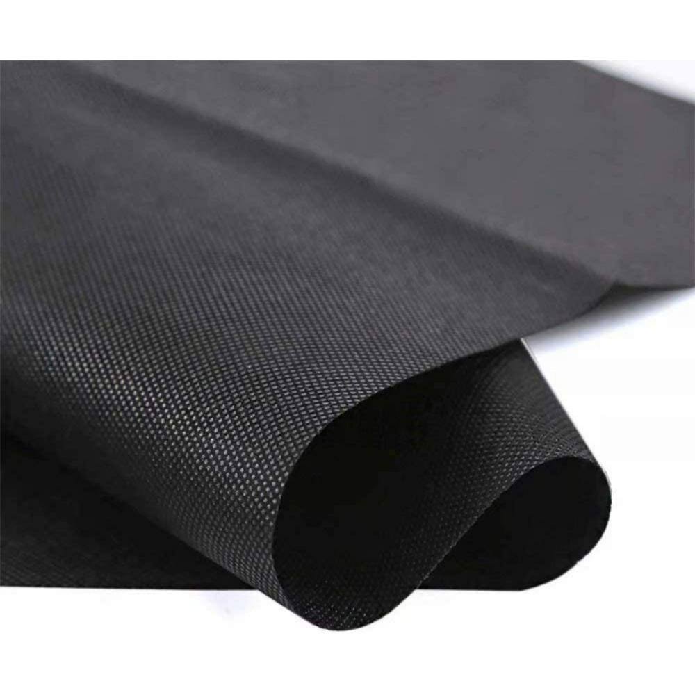 Agfabric 4 ft. x 50 ft. Underlayment Non-Woven Landscape Fabric Weed Barrier Ground Cover Garden Mats for Raised Garden Bed WB1504050