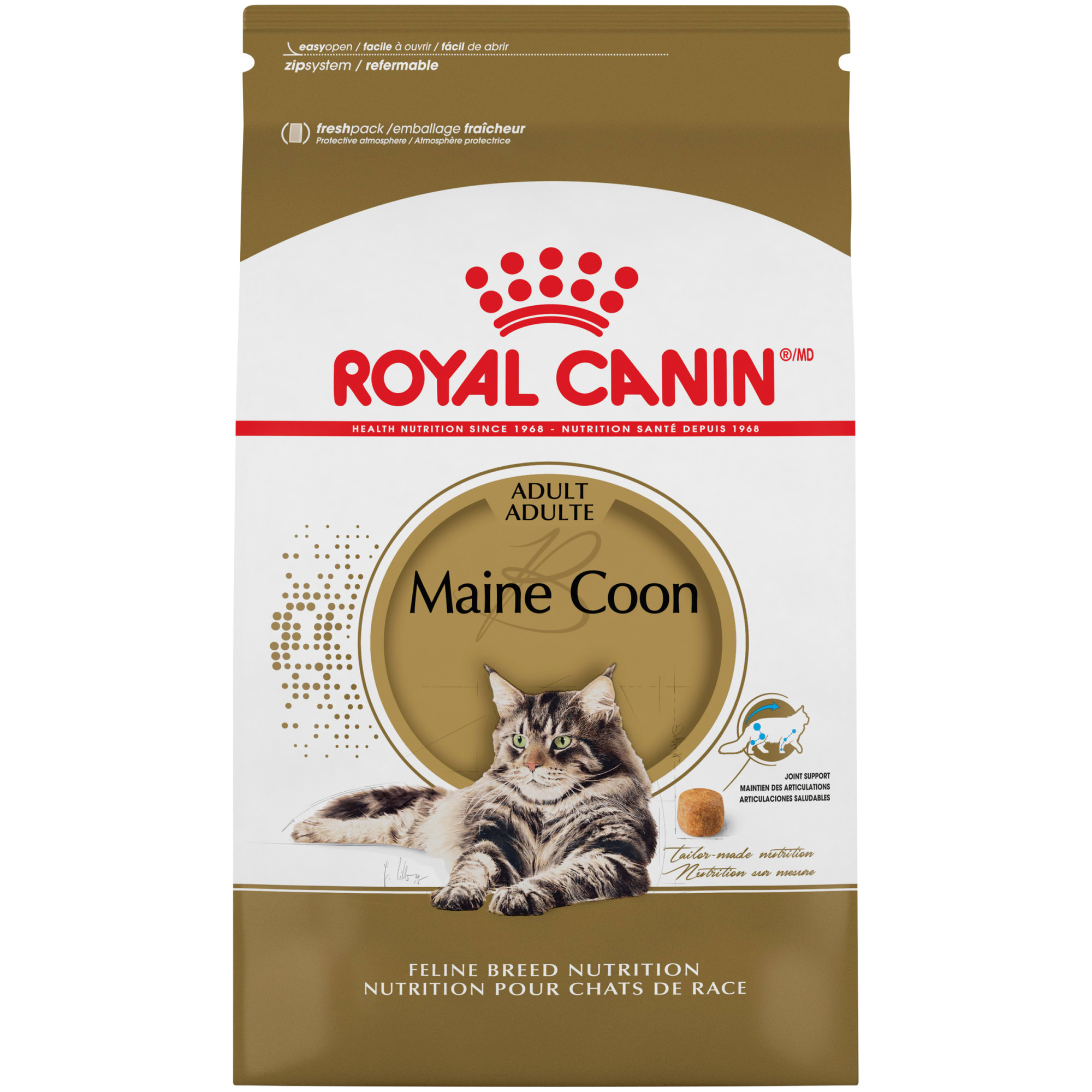 Royal Canin Maine Coon Breed Adult Dry Cat Food， 6 lbs.