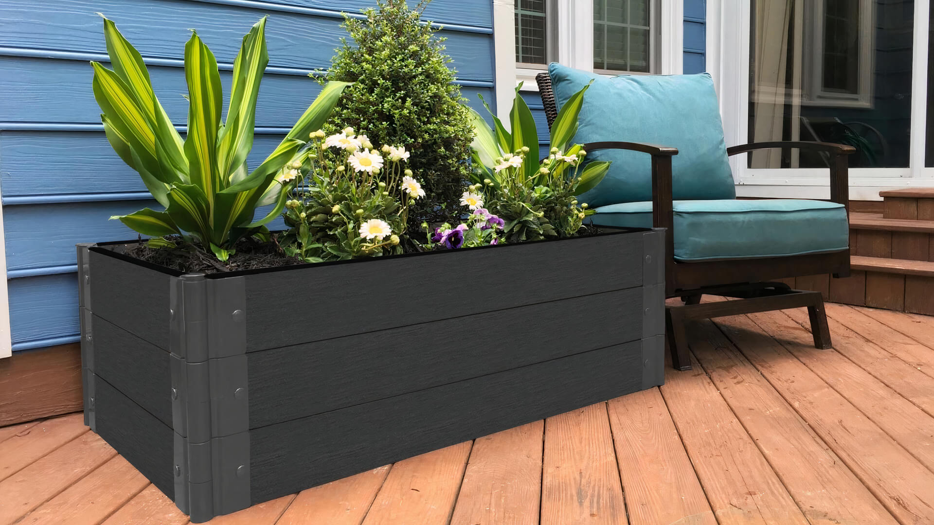 2' x 4' Raised Garden Bed