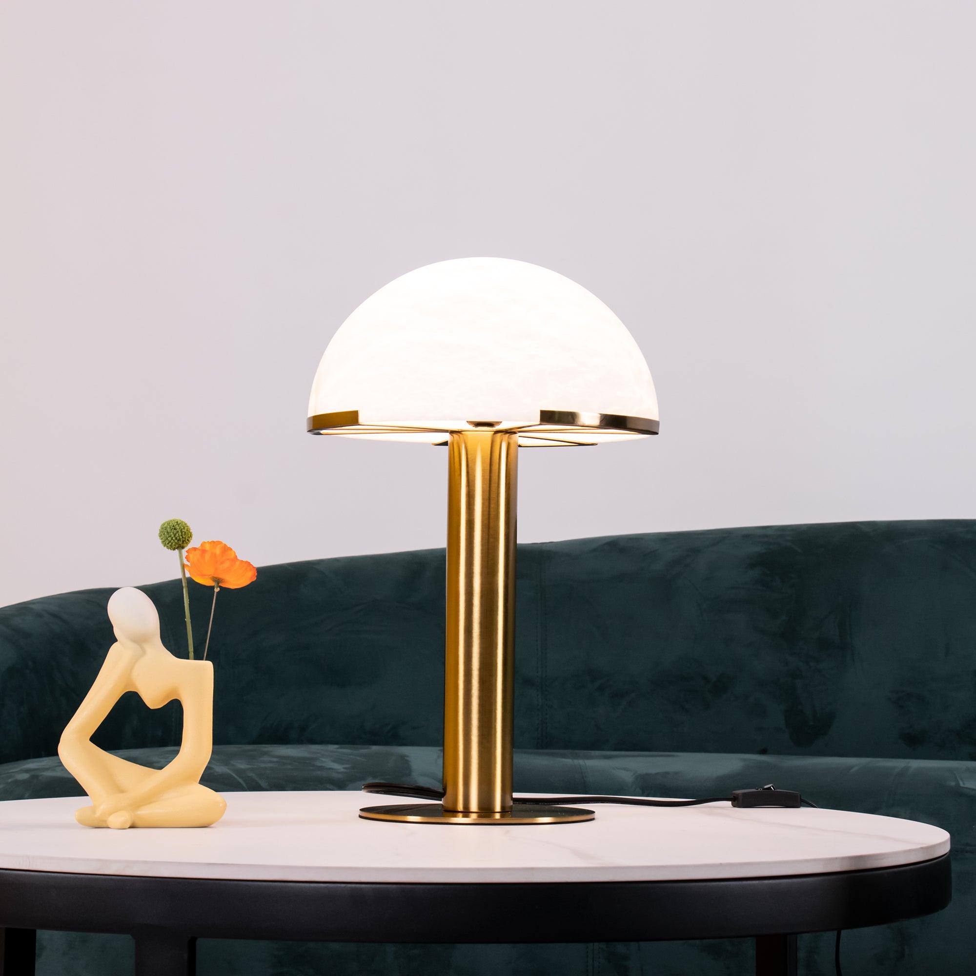 Elegance Alabaster Table Lamp