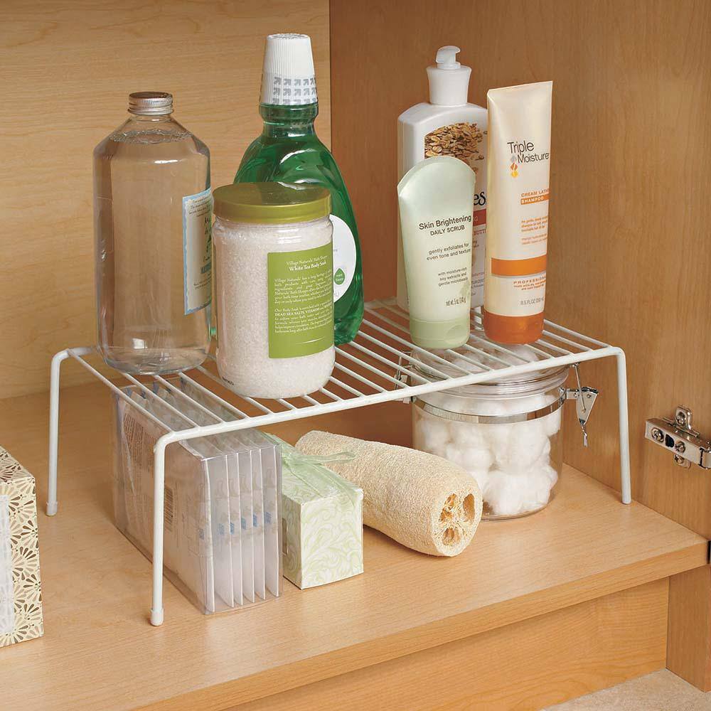 ClosetMaid 16 in. W x 5 in. H x 8 in. D Single Ventilated Wire Shelf 3456