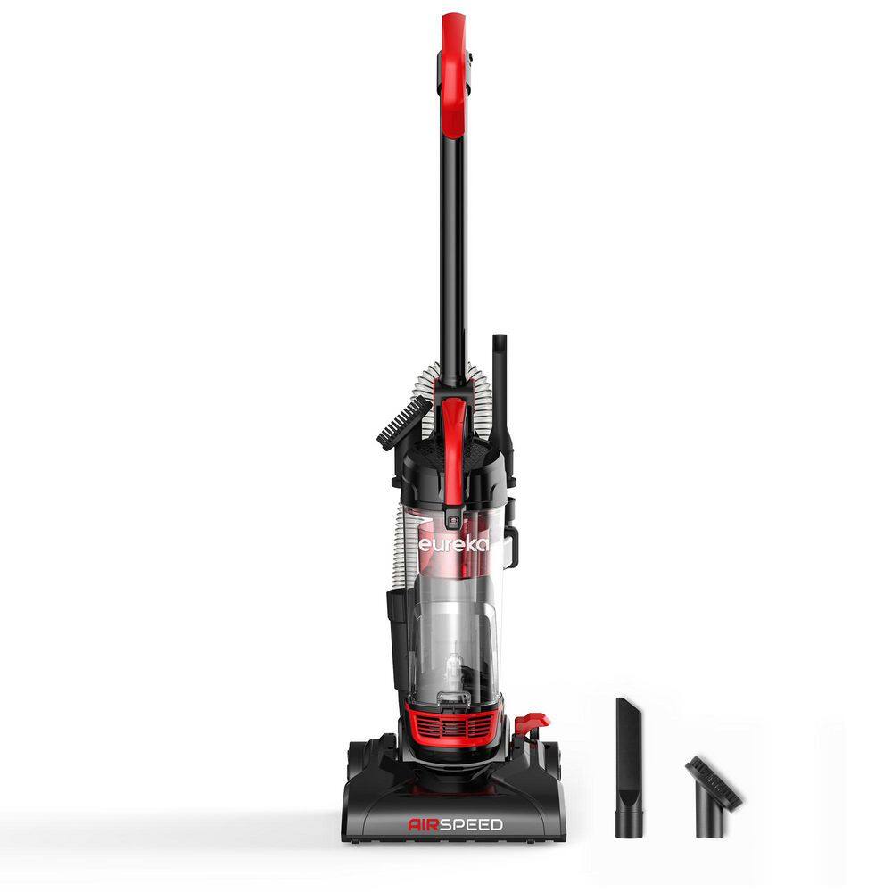 Eureka Air Speed Bagless Corded Washable Filter Multi-Surface Upright Vacuum in Red NEU102