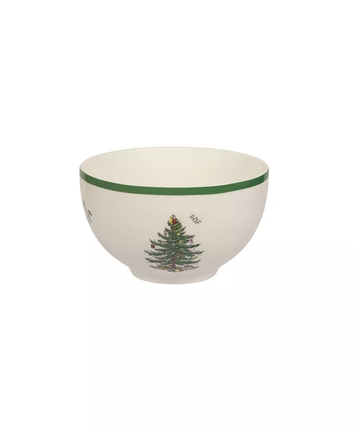 Spode Christmas Tree Rice Bowl Set of 4