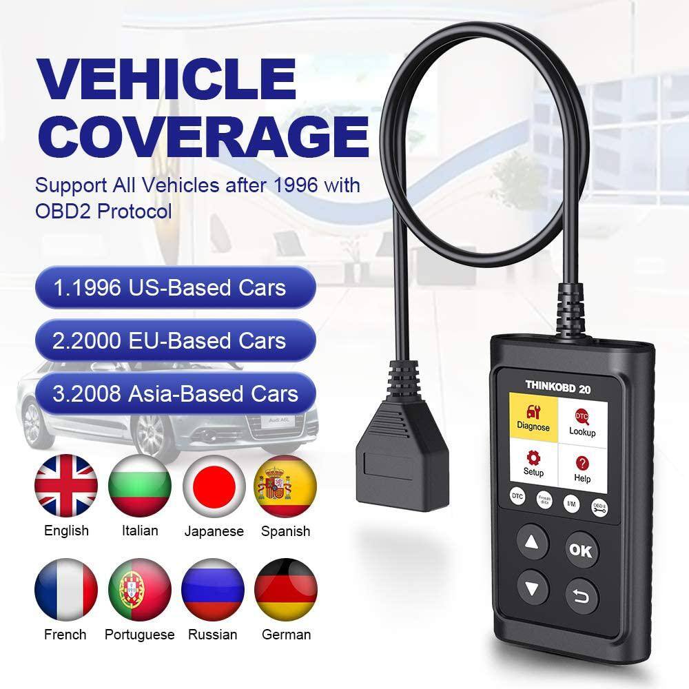 Thinkcar Plug and  Play OBD2 Scanner for Automotive Diagnostic THINKOBD 20 TKOBD20