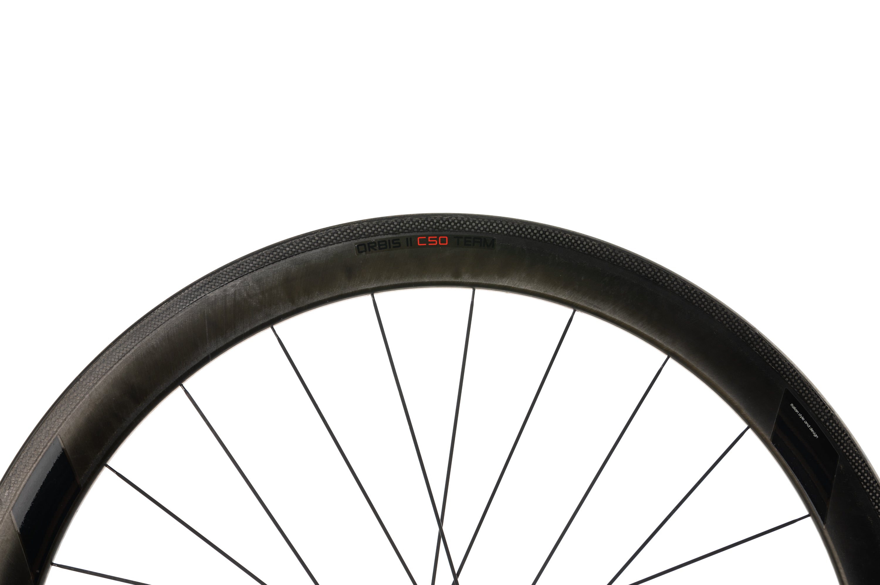 3T Orbis II C35/C50 Team Carbon Clincher 700c Wheelset