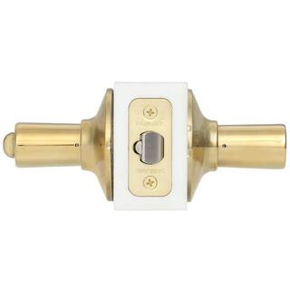 Schlage Elan Bright Brass Keyed Entry Door Handle F51A ELA 505