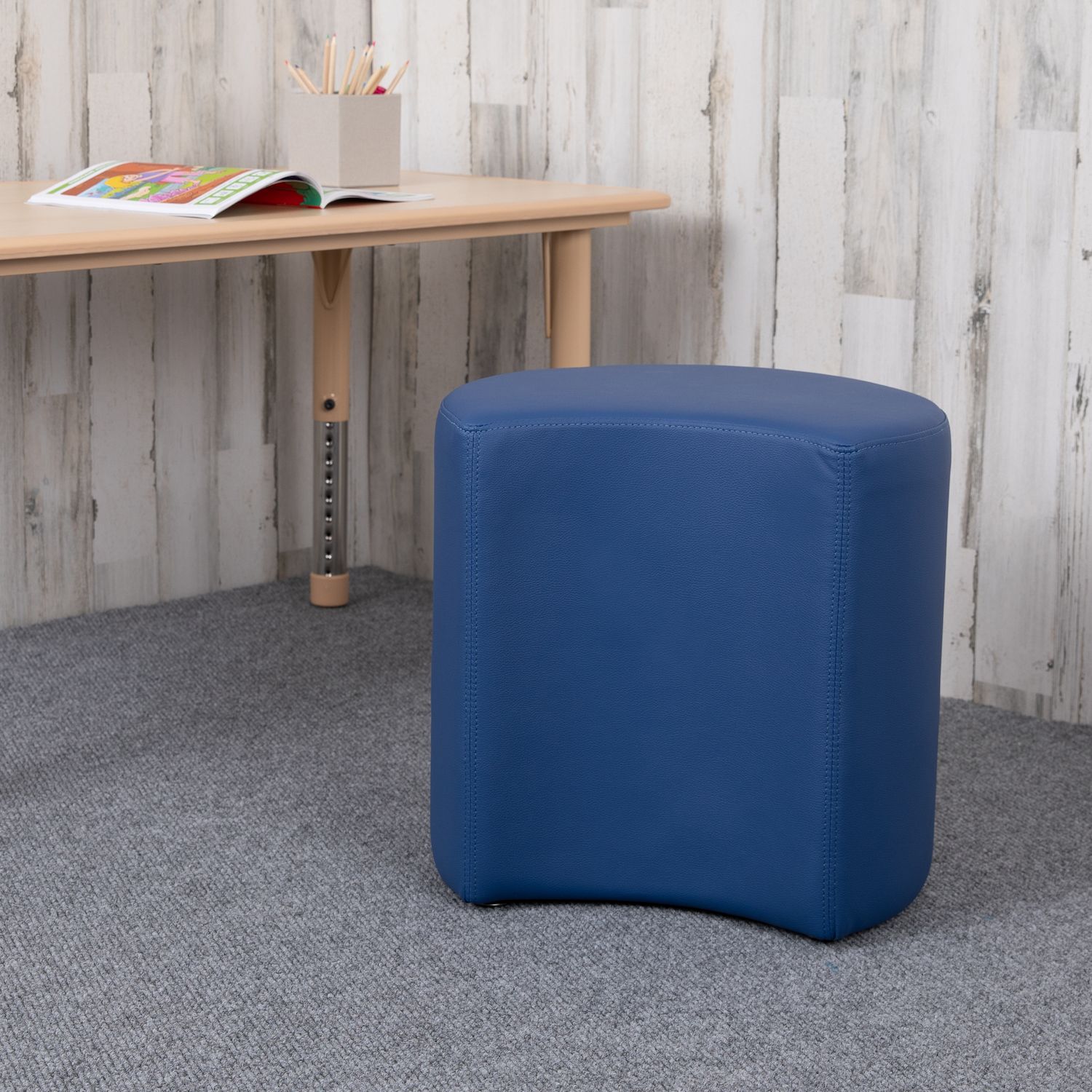 Flash Furniture Modular Crescent Ottoman