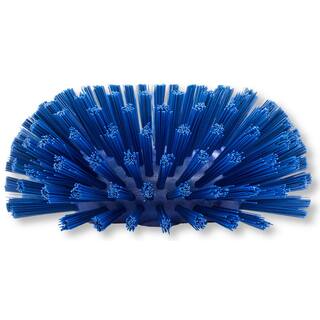 CFS Brands Sparta 5.25 in. x 7.5 in. Blue Polypropylene Kettle Brush (2-Pack) 40041EC14