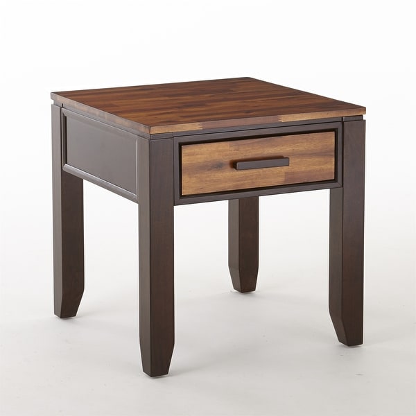 Cherry Solid Wood Abaco End Table