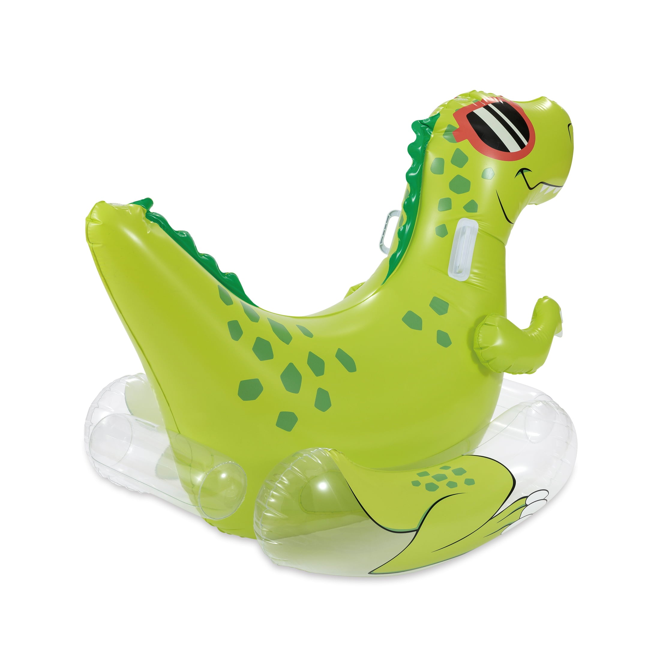 Play Day Inflatable Rock N' Spray Dino Pool Game， Green， Ages 3 and Up， Unisex