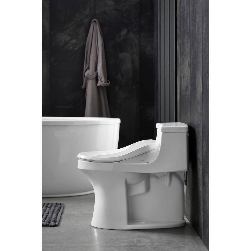 KOHLER C3 050 Electric Bidet Seat for Elongated Toilets in White K-18751-0