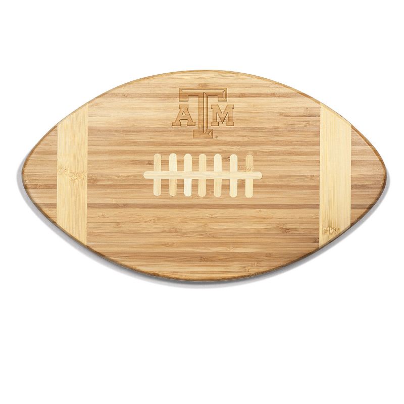 Texas AandM Aggies Touchdown Football Cutting Board Serving Tray