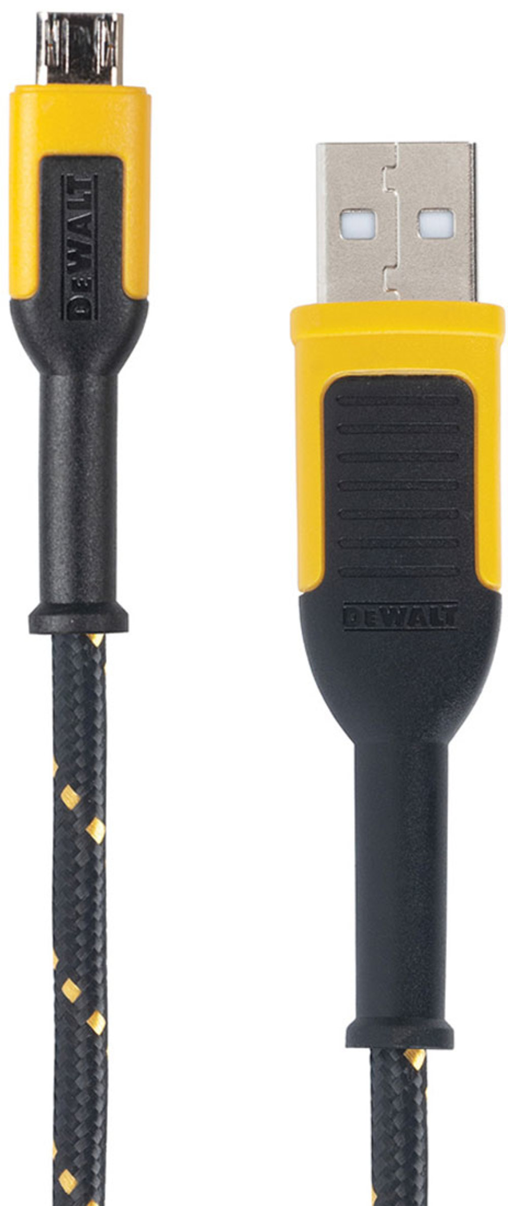 DEWALT Phone Charger Micro USB Reinforced Braided Cable 4' 131 1360 DW2 from DEWALT