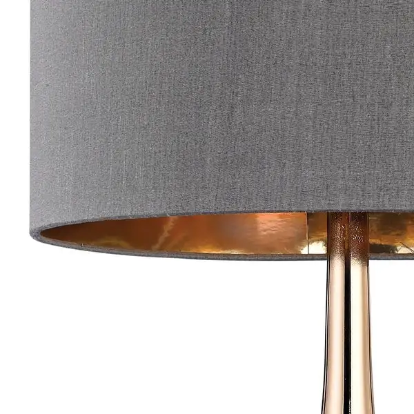 Gold Cone Neck Table Lamp - Small - LED