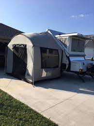 A-Frame Teardrop Trailer Side Tent  Fits Aliner, Chalet, Rockwood and Jayco