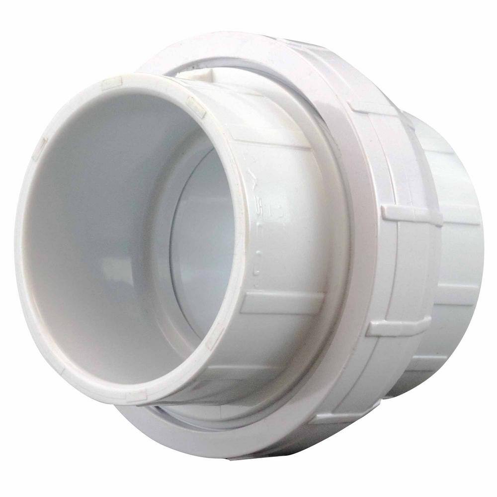 Apollo 2 in. x 2 in. PVC Slip Joint x Slip Joint Union PVCU2