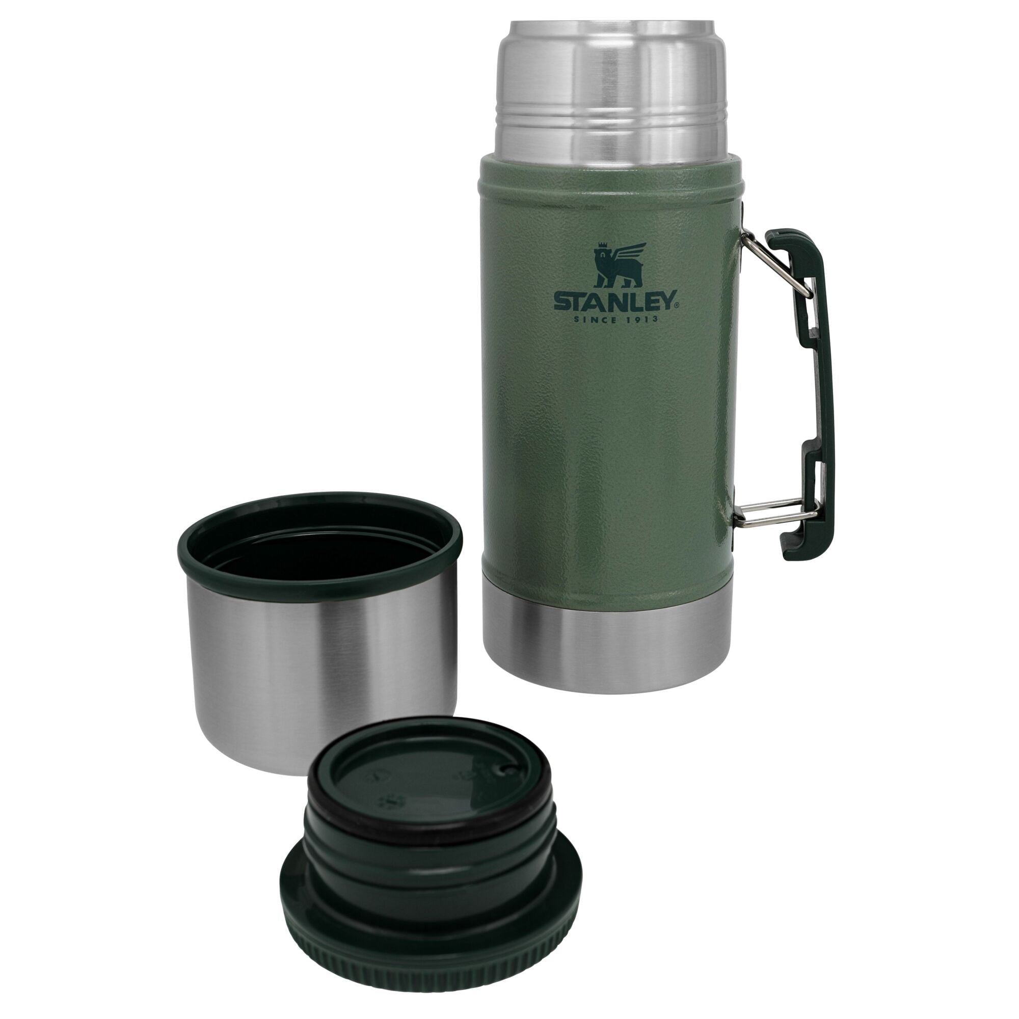 Stanley Classic Legendary Vacuum Insulated Stainless Steel Food Jar 24 oz - Hammertone Green