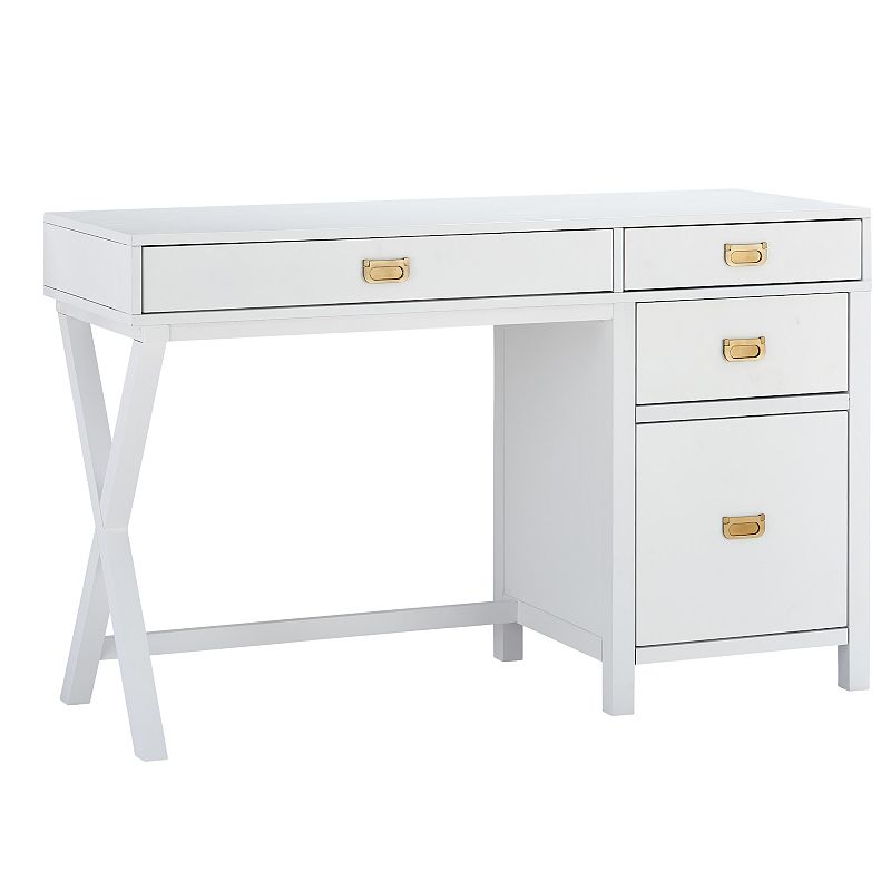 Linon Peggy Side Storage Desk