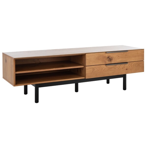 SAFAVIEH Couture Geraldo 2 Drawer Media Stand - 63