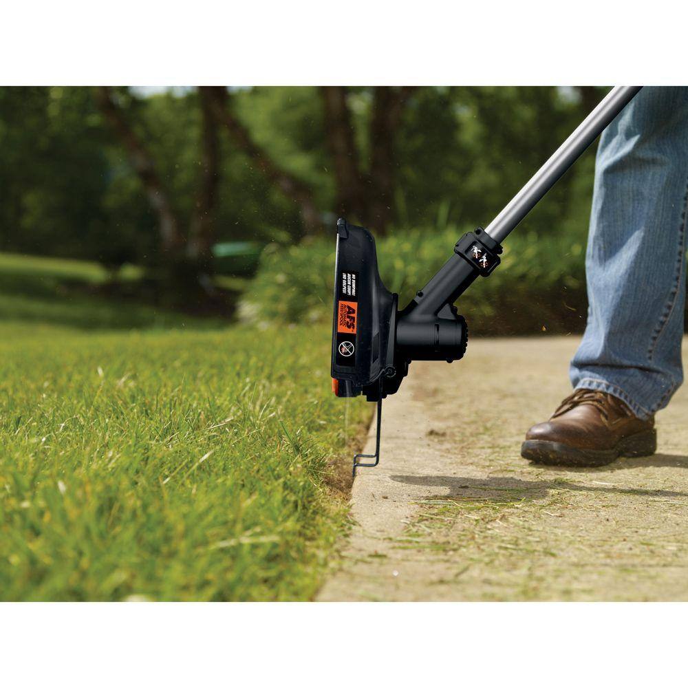 BLACK+DECKER 40V MAX Cordless Battery Powered 2-in-1 String Trimmer  Lawn Edger (Tool Only) LST136B