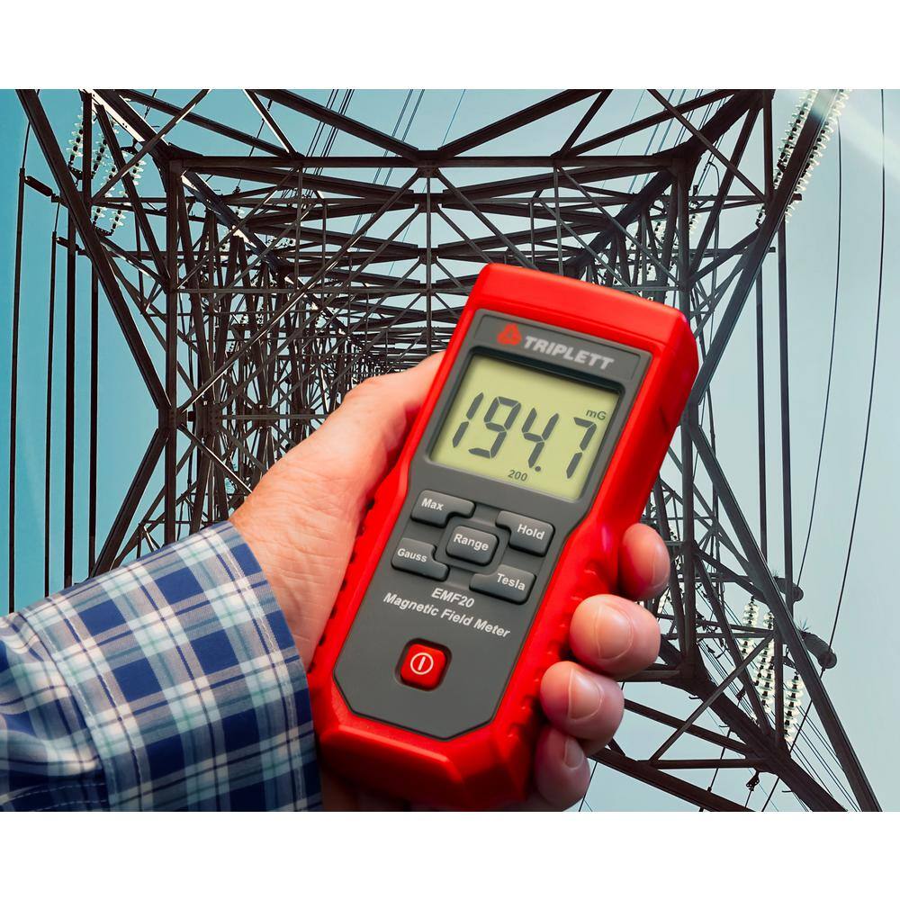 TRIPLETT Magnetic Field Meter EMF20