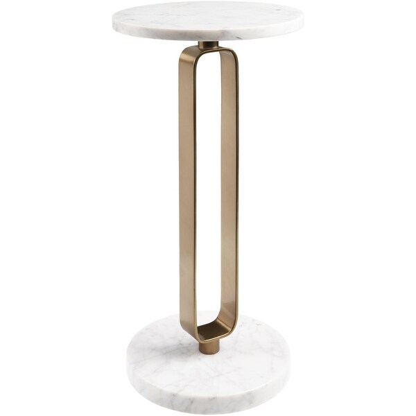 Donovan Marble End Table - 24