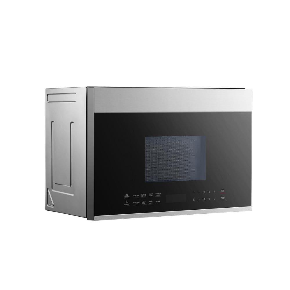 Forno Capriolo 24  Over The Range 13 cu ft Microwave Oven in Stainless Steel